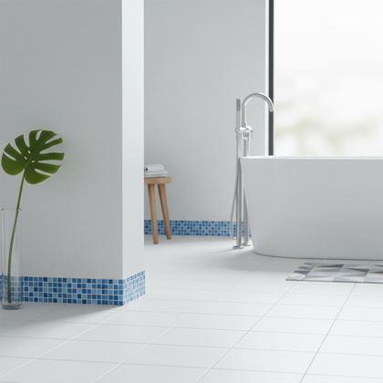 Kép valamiből Öntapadós mozaik szegély - kék mix