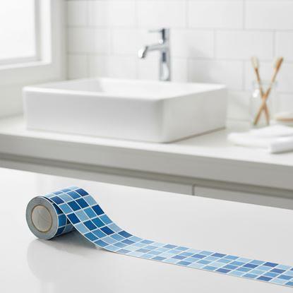 Kép Öntapadós mozaik szegély