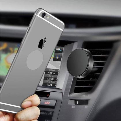 Kép valamiből Mágneses autós mobiltelefon tartó  -  fekete