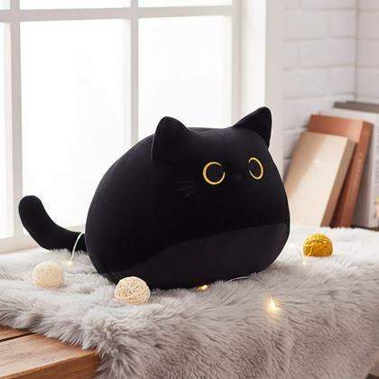 Kép valamiből Fekete macska díszpárna