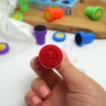 Kép valamiből Gyermekpecsételő – hangulatjelek - 10 db