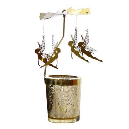 Kép valamiből Forgó gyertyatartó  -   tündérek