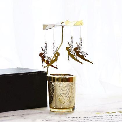 Kép valamiből Forgó gyertyatartó  -   tündérek