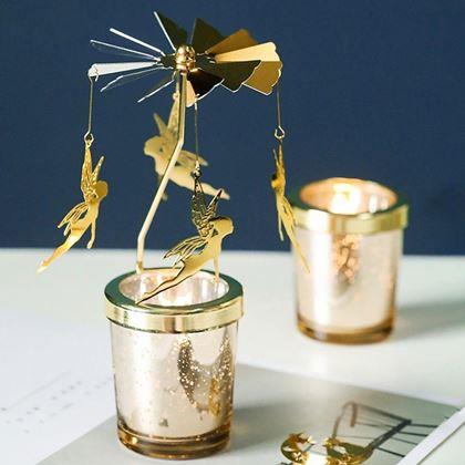 Kép valamiből Forgó gyertyatartó  -   tündérek