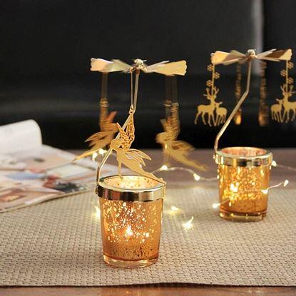 Kép Forgó gyertyatartó 