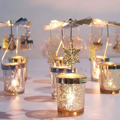 Kép valamiből Forgó gyertyatartó  -   tündérek