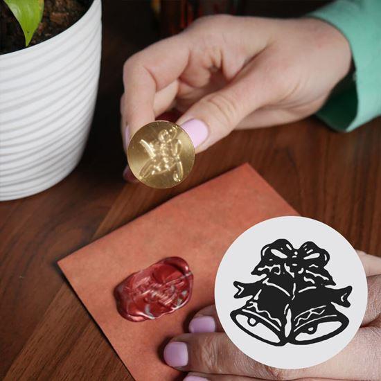 Kép valamiből Ajándék pecsétkészítő készlet -  karácsonyi harangok