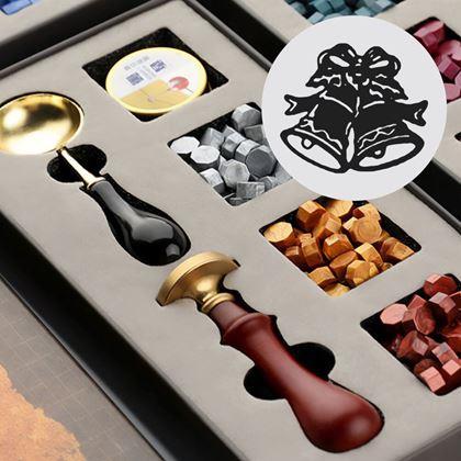 Kép valamiből Ajándék pecsétkészítő készlet -  karácsonyi harangok