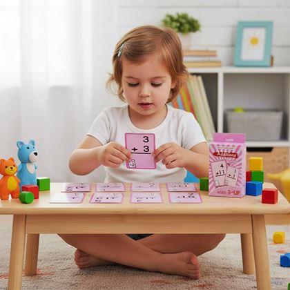 Kép valamiből 36 darabos matematikai kártyakészlet - összeadás