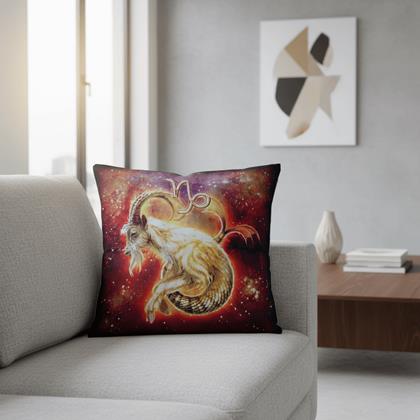 Kép valamiből Párnahuzat állatövi jegyekkel - bak