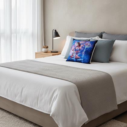 Kép valamiből Párnahuzat állatövi jegyekkel - Vízöntő