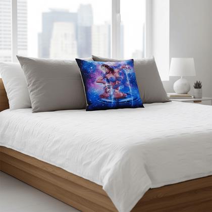 Kép valamiből Párnahuzat állatövi jegyekkel - Vízöntő