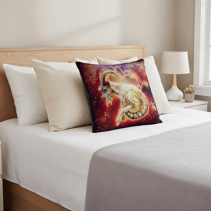 Kép valamiből Párnahuzat állatövi jegyekkel - bak