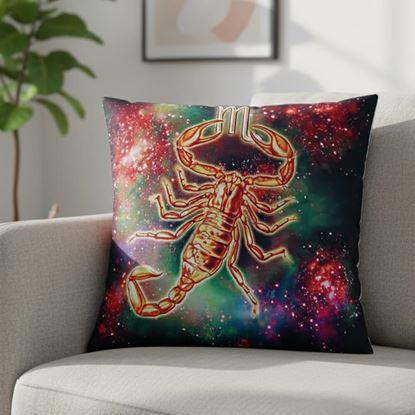 Kép Párnahuzat állatövi jegyekkel