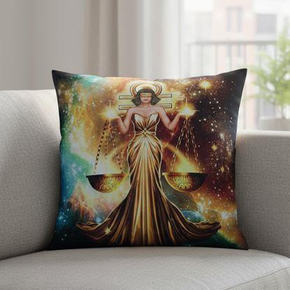 Kép Párnahuzat állatövi jegyekkel