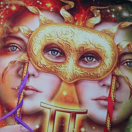 Kép valamiből Párnahuzat állatövi jegyekkel - Ikrek