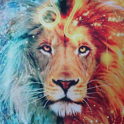 Kép valamiből Párnahuzat állatövi jegyekkel - oroszlán