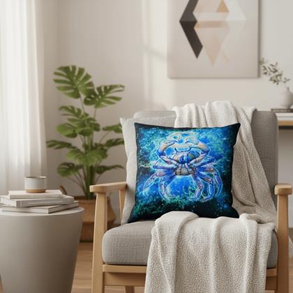 Kép valamiből Párnahuzat állatövi jegyekkel - rák