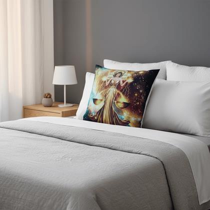 Kép valamiből Párnahuzat állatövi jegyekkel - mérlegek