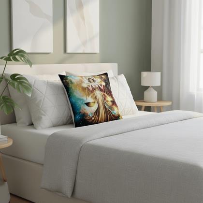 Kép valamiből Párnahuzat állatövi jegyekkel - mérlegek