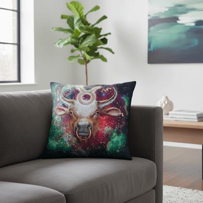 Kép valamiből Párnahuzat állatövi jegyekkel - bika