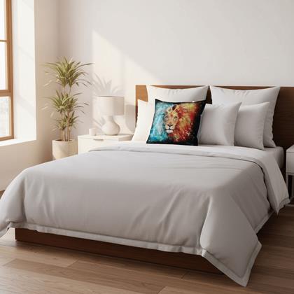 Kép valamiből Párnahuzat állatövi jegyekkel - oroszlán