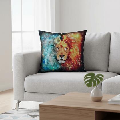 Kép valamiből Párnahuzat állatövi jegyekkel - oroszlán