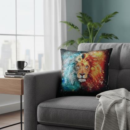 Kép valamiből Párnahuzat állatövi jegyekkel - oroszlán