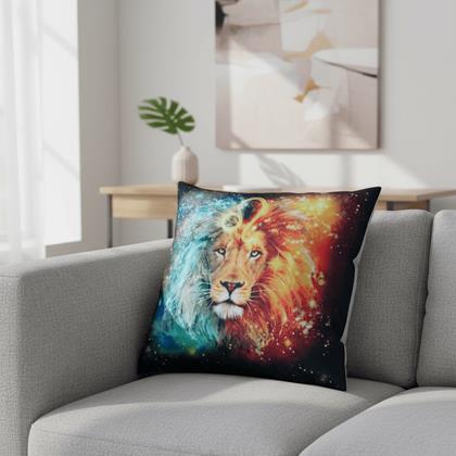 Kép valamiből Párnahuzat állatövi jegyekkel - oroszlán