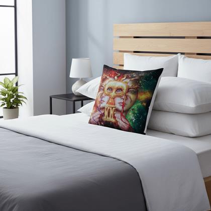 Kép valamiből Párnahuzat állatövi jegyekkel - Ikrek