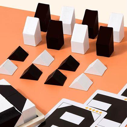 Kép valamiből Fekete-fehér tangram