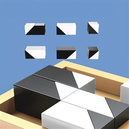 Kép Fekete-fehér tangram