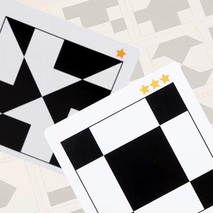 Kép valamiből Fekete-fehér tangram