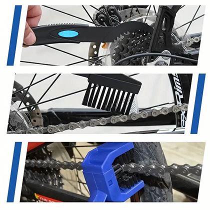 Kép valamiből Lánctisztító tartozékokkal