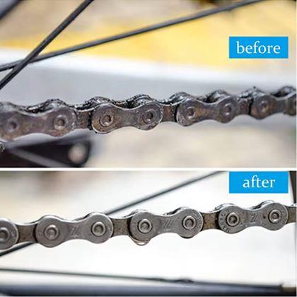 Kép valamiből Lánctisztító tartozékokkal