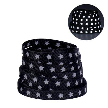 Kép Fűzők reflektív csillagokkal