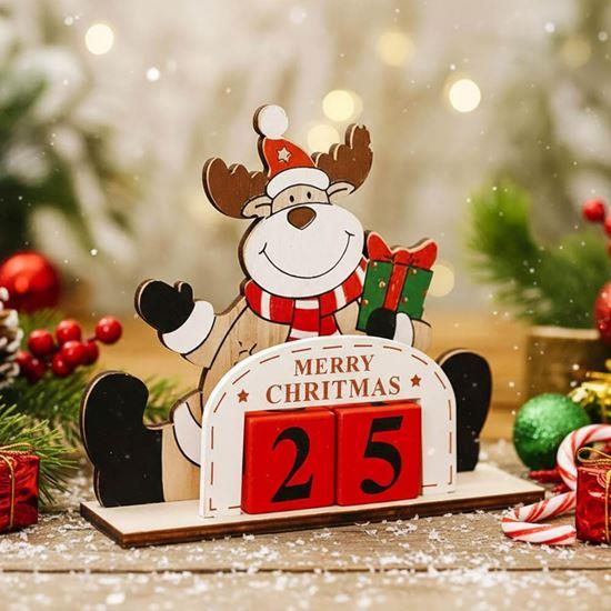 Kép valamiből Karácsonyi visszaszámláló naptár  -  rénszarvas