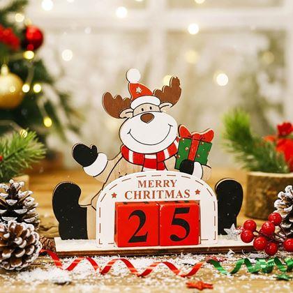 Kép valamiből Karácsonyi visszaszámláló naptár  -  rénszarvas