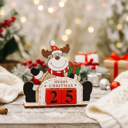 Kép valamiből Karácsonyi visszaszámláló naptár  -  rénszarvas