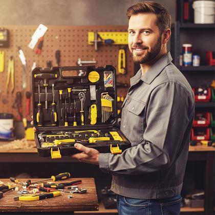 Kép valamiből Szerszámkészlet férfiaknak