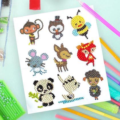 Kép valamiből Gyémántszemes kirakó matricára  -  állatok