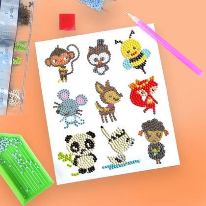 Kép valamiből Gyémántszemes kirakó matricára  -  állatok