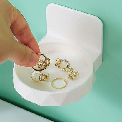 Kép Öntapadós ékszerpolc