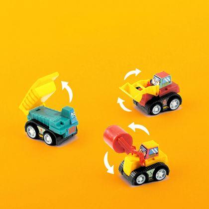 Kép valamiből 6 darabos felhúzható autó szett átlátszó táskában