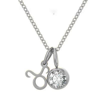 Kép valamiből Zodiákus jegyes medálos nyaklánc - Bika