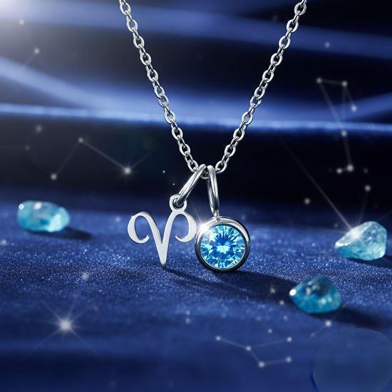 Kép valamiből Zodiákus jegyes medálos nyaklánc - Kos