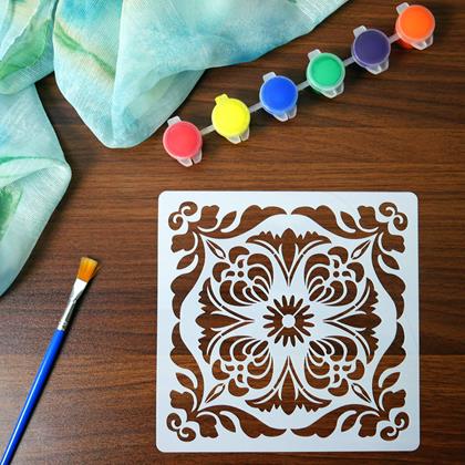 Kép valamiből Mandala festősablonok, 10 db