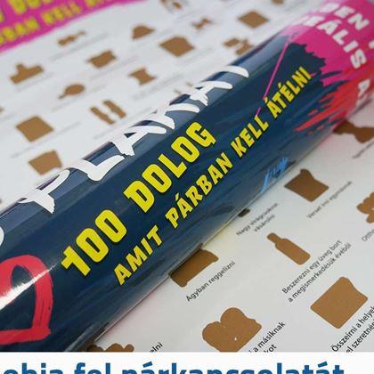 Kép valamiből Kaparós poszter - 100 program a pároddal