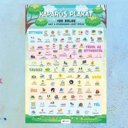 Kép Kaparós poszter - 100 dolog, amit át kell élned a gyerekekkel