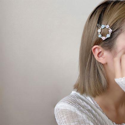 Kép valamiből Virágos hajcsatok kövekkel 4 darab